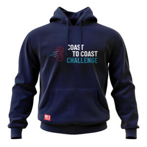 Hooded sweater - donkerblauw